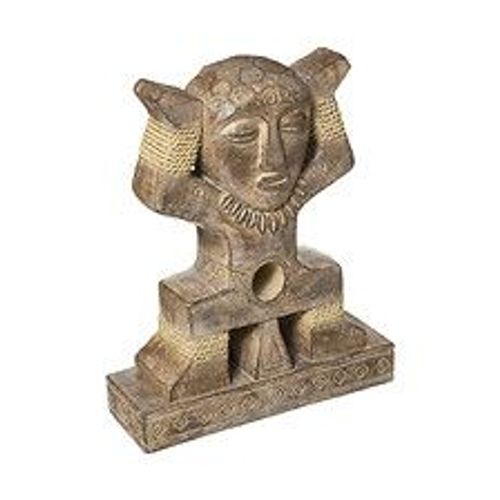 Objet d?coratif Statuette Totem en R?sine  H 24.5 cm