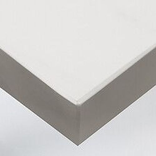 Dimexact Rev?tement Adh?sif En Vinyle Effet Marbre Blanc Mat Pour Murs Et Meubles, De L : 1.22 M X H : 0.5 M, En Rouleau