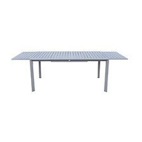 Table Extensible Nikitha 2 - Aluminium - Gris Anthracite