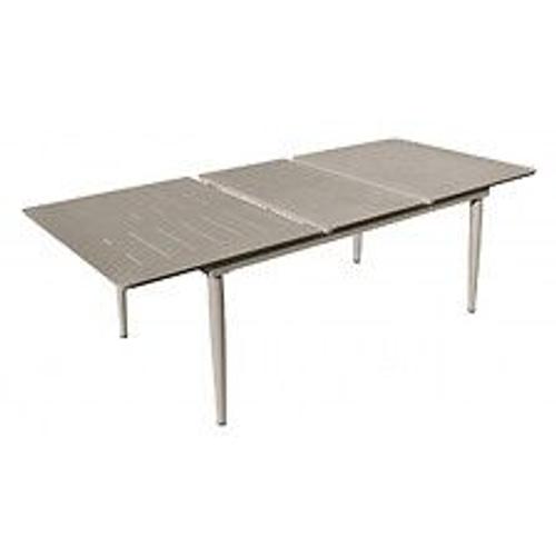 Table Rectangulaire Extensible 6 ? 10 Personnes Inari Muscade