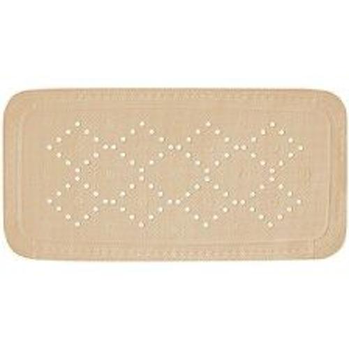 Spirella Tapis Fond De Baignoire Pvc Alaska 71x36cm Beige Bahamas