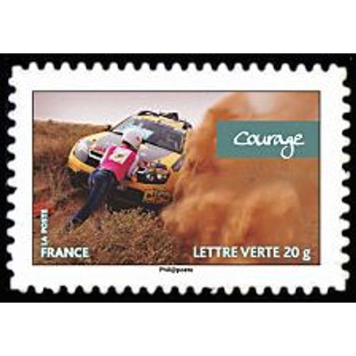 Timbre France 2013 Oblitéré - Rallye Aïcha Des Gazelles - Courage - Yt Adhésif - N° 801