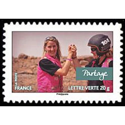 Timbre France 2013 Oblitéré - Rallye Aïcha Des Gazelles - Partage - Yt Adhésif - N° 802
