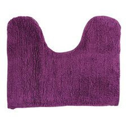 MSV Tapis de bain Lavabo et Wc Coton 45x35cm Violet
