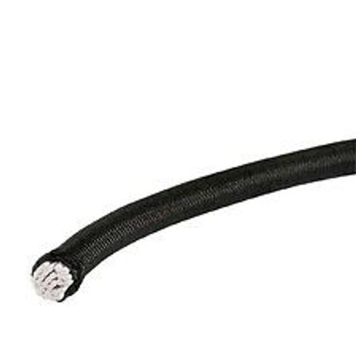Tendeur ?lastique noir WERKAPRO 6mm x 50 m?tres sur bobine