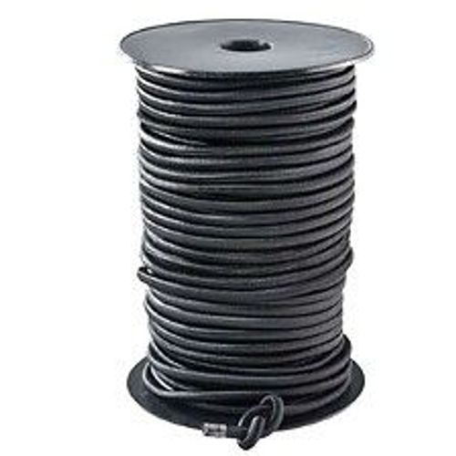 Tendeur ?lastique noir WERKAPRO  4mm x 50 m?tres sur bobine