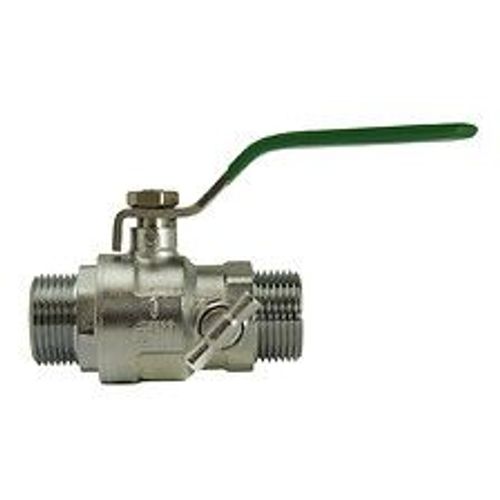 Vanne NF ? Purge - Manette Plate - M?le M?le 20x27 (3/4) NOYON et THIEBAULT