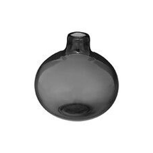 Vase Soliflore en Verre Gris D 12 cm