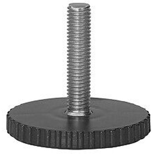 Vis de r?glage acier, Diam.60 x H.50 mm