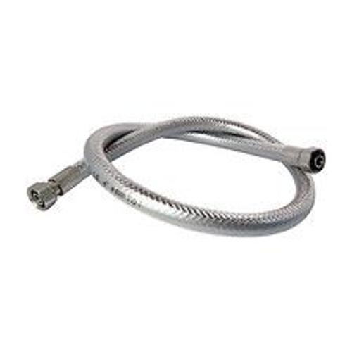 Flexible inox pour GAZ NATUREL- Longueur : 1 mètre - Durée illimitée