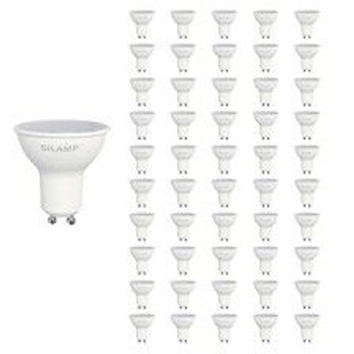 Ampoule Led Gu10 8w 220v (Pack De 100) - Blanc Froid 6000k - 8000k - Silamp