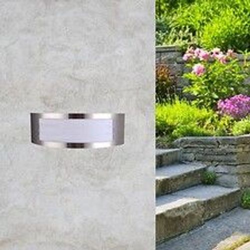 Applique Murale Aluminium Led Ip44 Pour Ampoule E27 - Silamp