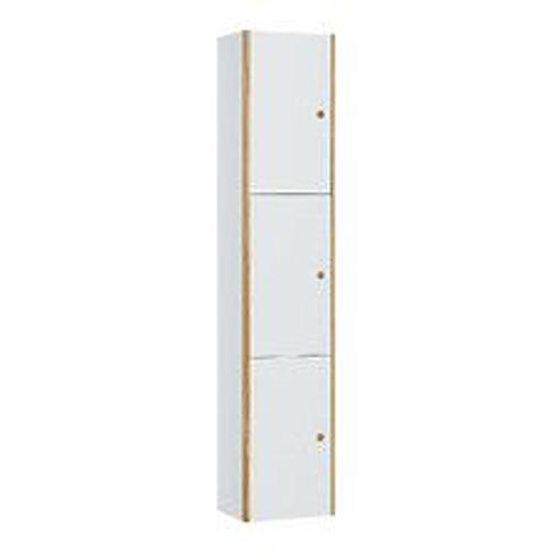 Armoire Murale 182h Nature Blanc