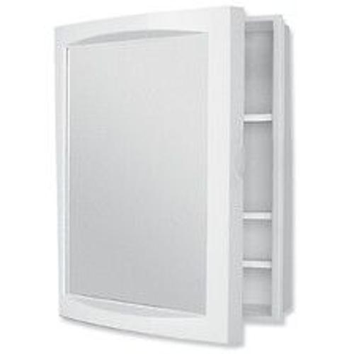 Armoire De Toilette Aida 37cm - 1 Porte Pivotante - Blanc Mat