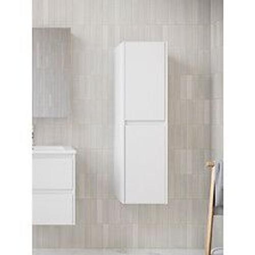 Grande Armoire De Rangement Fortina Hauteur 120 Cm Blanc