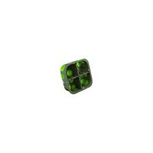 Boîte d'encastrement étanche R'BOX 2x2 postes diam 67mm prof 50mm