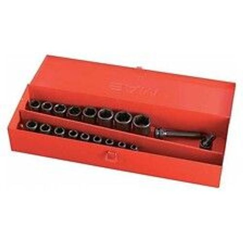 Coffret 19 Outils Impact 1/2