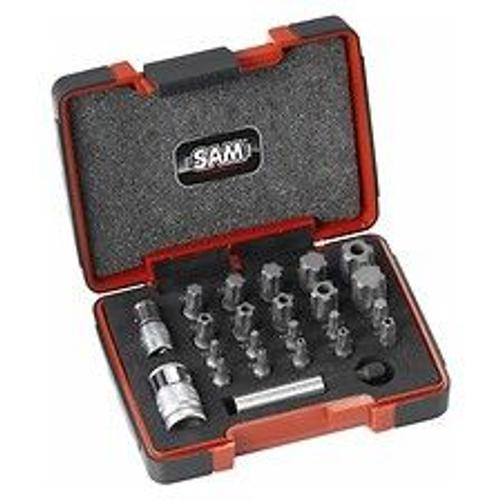 Coffret 23 Embouts Torx Et Torx Plus Avec Adaptateurs