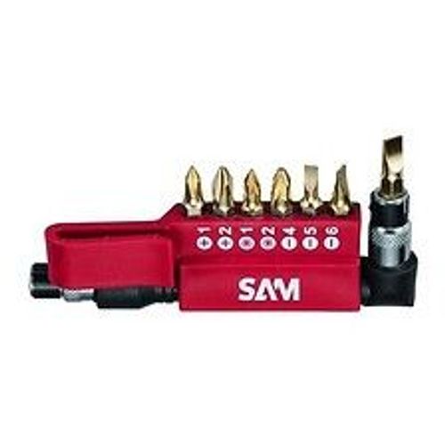 Coffret De 7 Embouts De Vissage Avec Cle 1/4