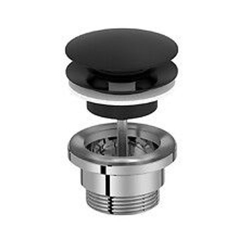 Bonde de vidage click, Noir mat