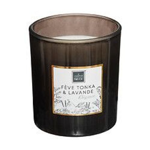 Bougie Parfumée Fève Tonka et Lavande Pot en verre 210 G