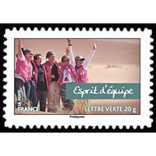Timbre France 2013 Oblitéré - Rallye Aïcha Des Gazelles - Esprit D'équipe - Yt Adhésif - N° 807