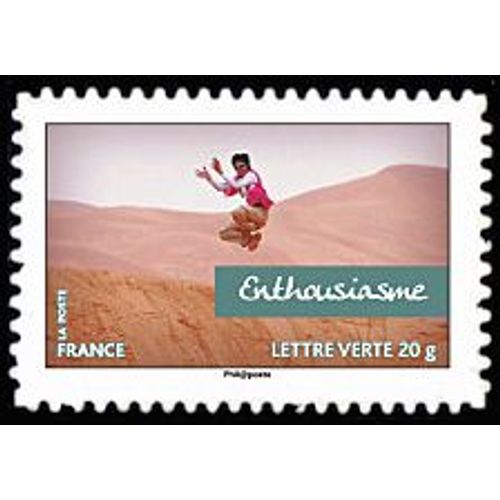Timbre France 2013 Oblitéré - Rallye Aïcha Des Gazelles - Enthousiasme - Yt Adhésif - N° 805