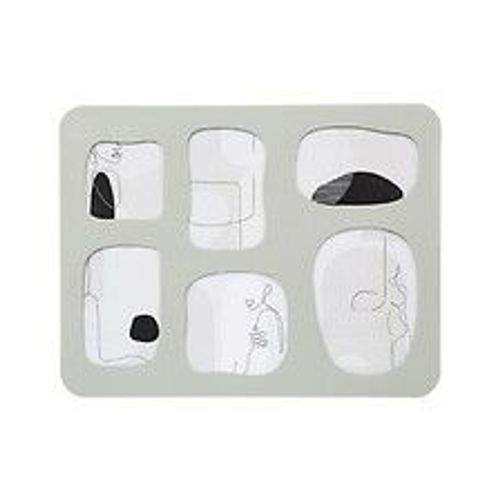 Pêle-mêle Multivues 6 photos en Bois et Verre 43.4 x 33.4 cm