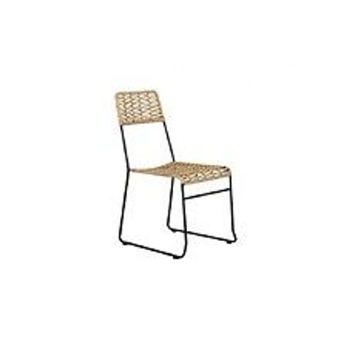 Lot De 2 Chaises Massa En Résine Tressée Coloris Naturel