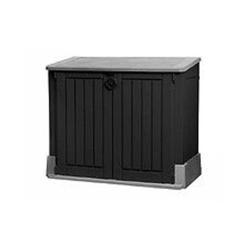 Coffre de jardin Itout midi gris clair  noir - 845 L