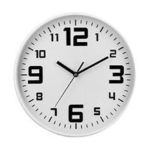 Pendule murale silencieuse Best Blanc D 30 cm