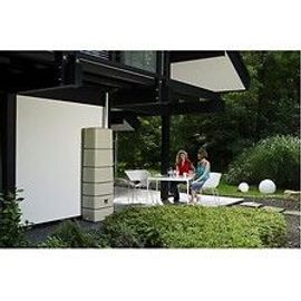Réservoir eau de pluie mural SLIM 650L Sable - GARANTIA