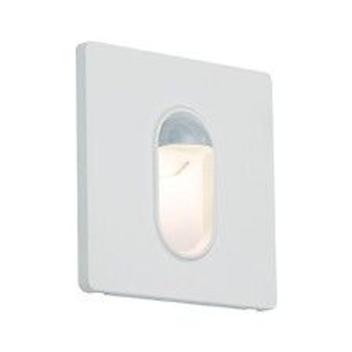 Luminaire encastré mural carré - 2,7W - 2700K - Avec détecteur - Blanc