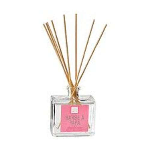 Diffuseur de parfum Barbe à papa 160 ml avec 8 Bâtonnets
