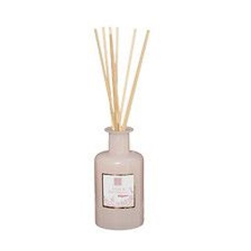 Diffuseur de parfum Rose et Patchouli 200 ml avec 8 Bâtonnets en rotin