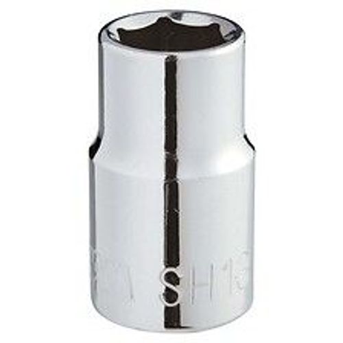 Douilles courtes 1/2 6 pans en mm