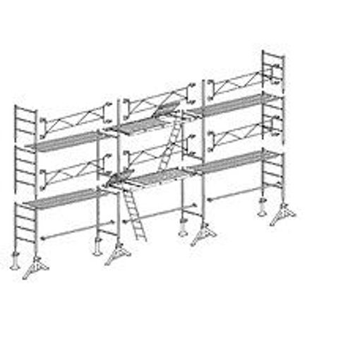 Échafaudage Altrad 49 maçon 60 m²