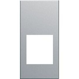 Enjoliveur prise RJ45 Hager Gallery - 1 module - Titane