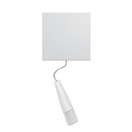 Enjoliveur Hager Gallery pour interrupteur à tirage - 2 modules - Blanc