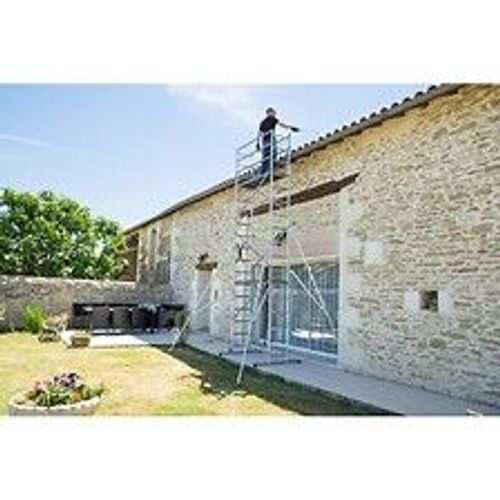 Réhausse échafaudage roulant pour escalier Hobbystep H6 - 6,00m