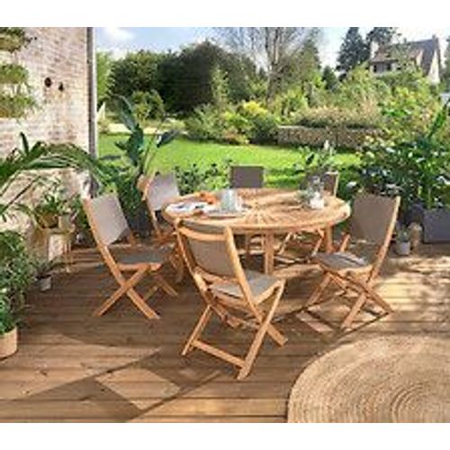 Fauteuil Come - Teck - 50x65x94cm