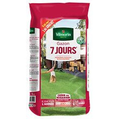 Gazon 7 Jours - 5kg + 1kg Gratuit