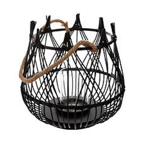 Lanterne En Bambou H 31 Cm