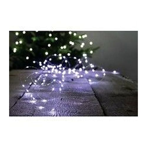 Guirlande Lumineuse Intérieur  20 Microled Blanc Froid Sur 1.90 Mètres