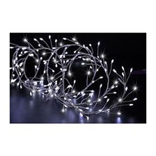 Guirlande Lumineuse Boa 5 Mètres 400 Microled Blanc Froid 8 Jeux De Lumière