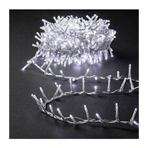 Guirlande Lumineuse Intérieure Et Extérieure 25 M 1000 Led Blanc Froid Et 8 Jeux De Lumière