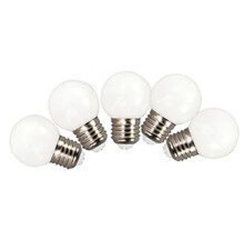 Pack 5 Spher.Led Blanche 0.7w 230v E27