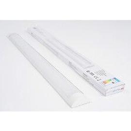 Réglette LED 60cm 24W - Blanc Froid 6000K - 8000K - SILAMP