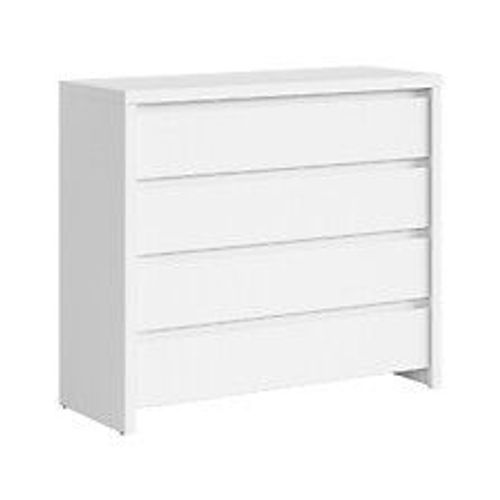 Commode 4 Tiroirs Soren Blanc