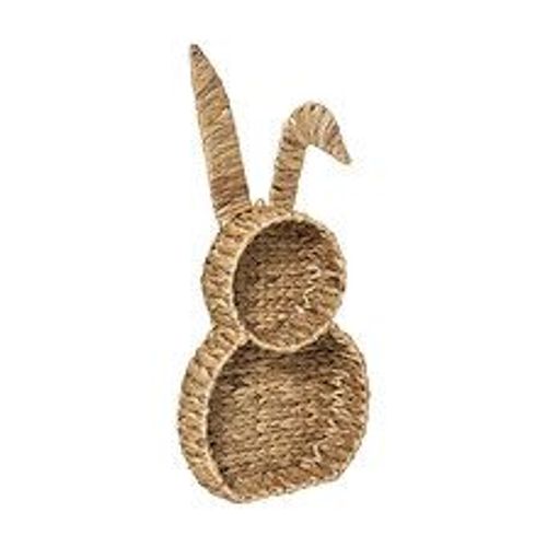 Étagère Murale Lapin En Jacinthe D'eau H 53 Cm Chambre D'enfant